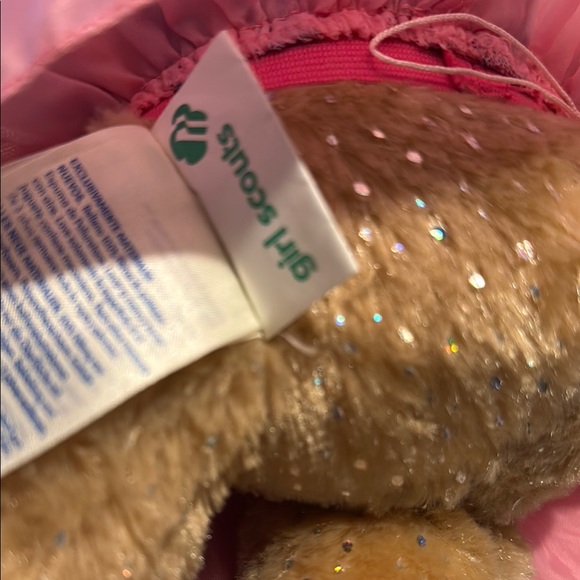 Build-A-Bear Girl Scout Trefoil Bear with Mini Mermaid Outfit - Picture 4 of 5